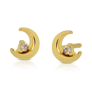 Crescent Twinkle Studs