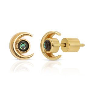 Lucky Moon Studs - Abalone
