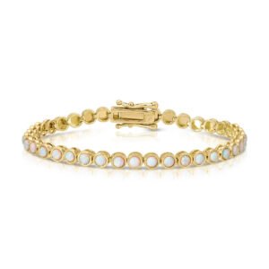 Tennis Bracelet - White Opal