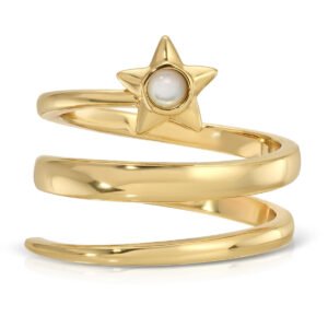 Lucky Star Ring - Mother of Pearl